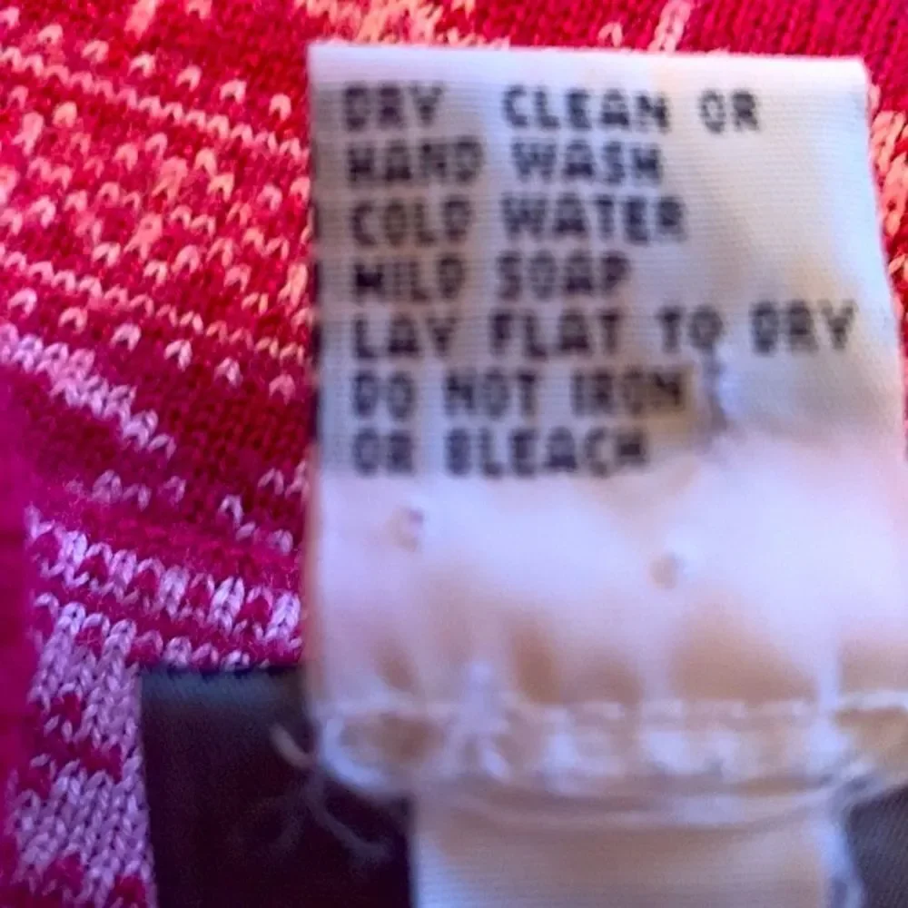 Rugged Bear Girls Sweater Pink Nordic Wool Blend - Size 10 - Picture 6 of 7